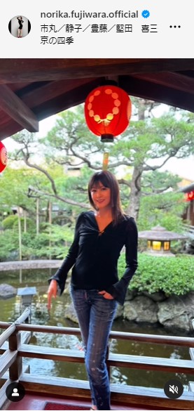 藤原紀香のインスタグラムから