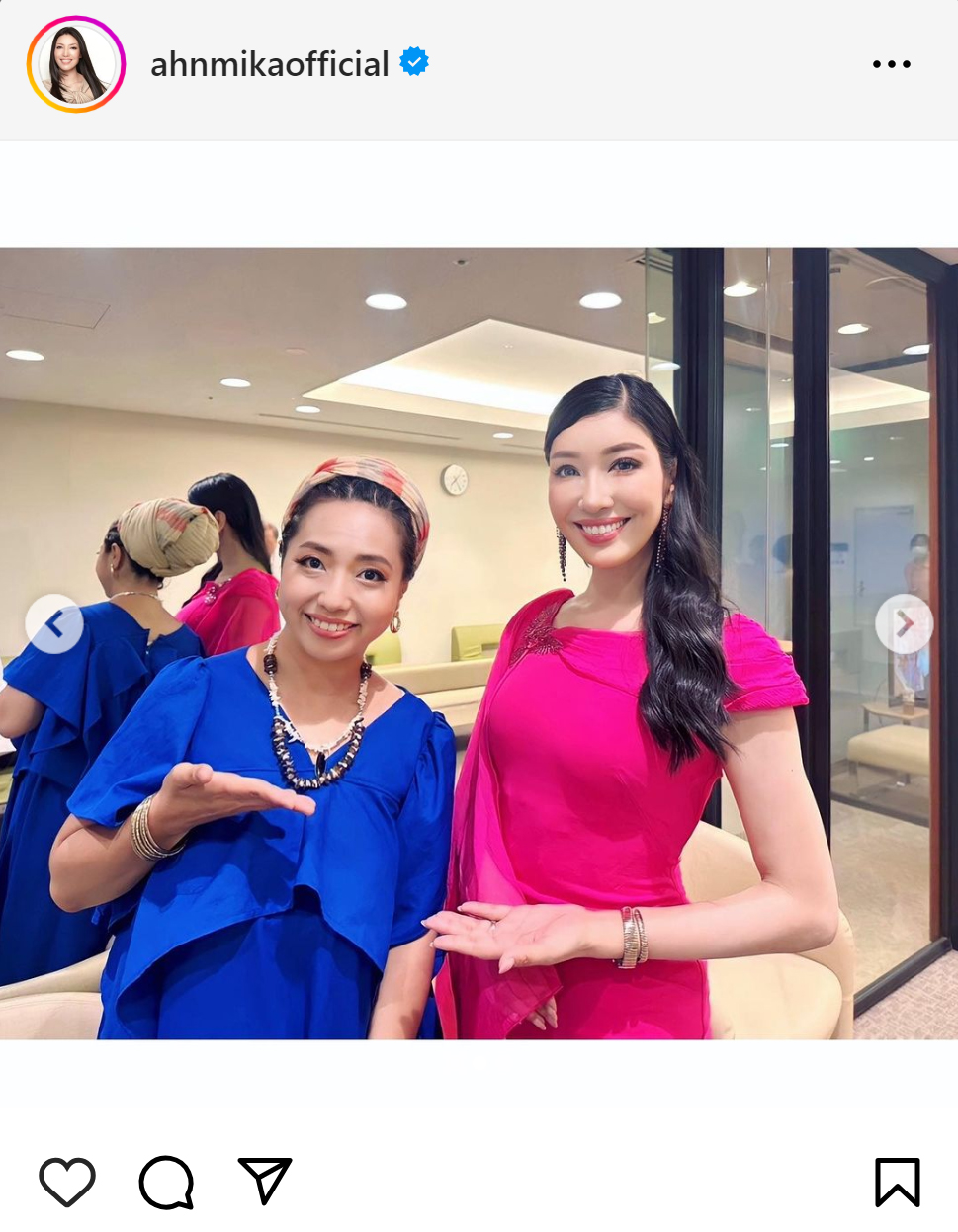 アンミカのインスタグラムから