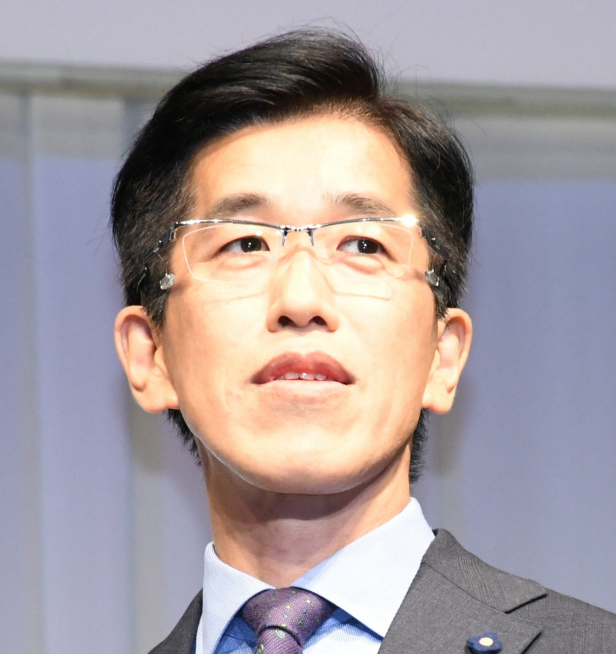 岸博幸氏（2019年10月撮影）