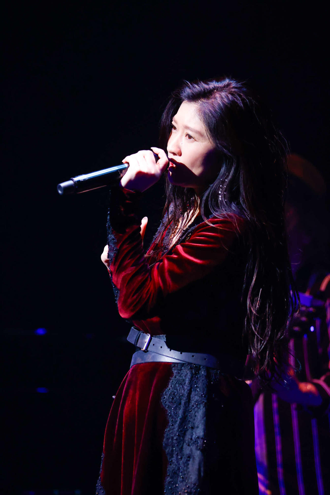 誕生日に約26年ぶりのライブを開催した篠原涼子（
撮影・佐藤薫）
