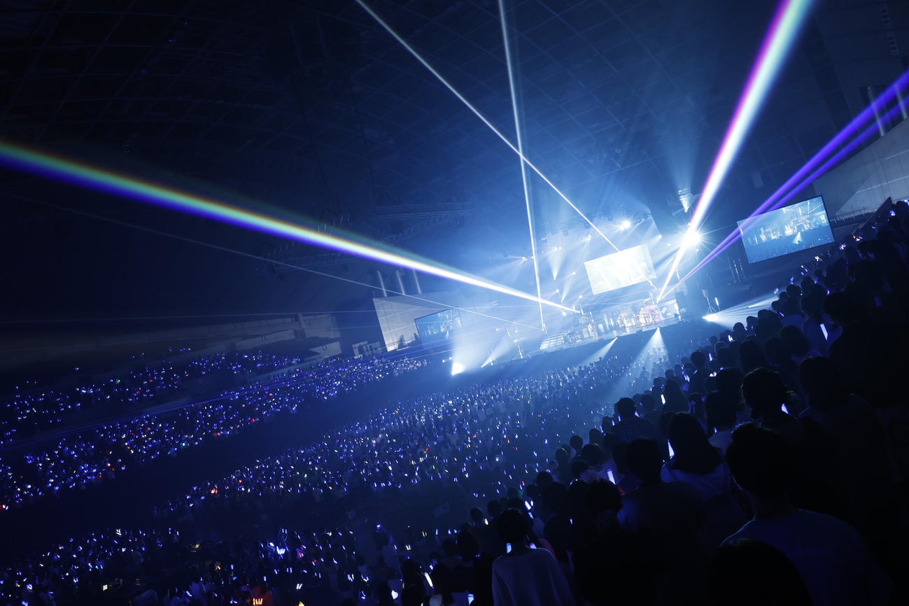 YUMA UCHODA LIVE TOUR 2023「Keep in Step with」のファイナル公演の様子