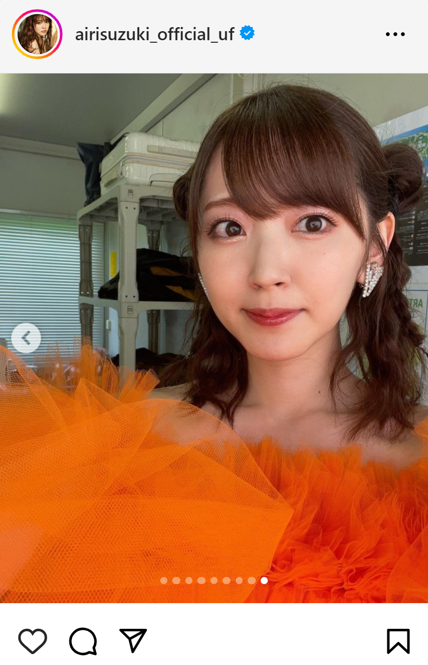 鈴木愛理のインスタグラムから