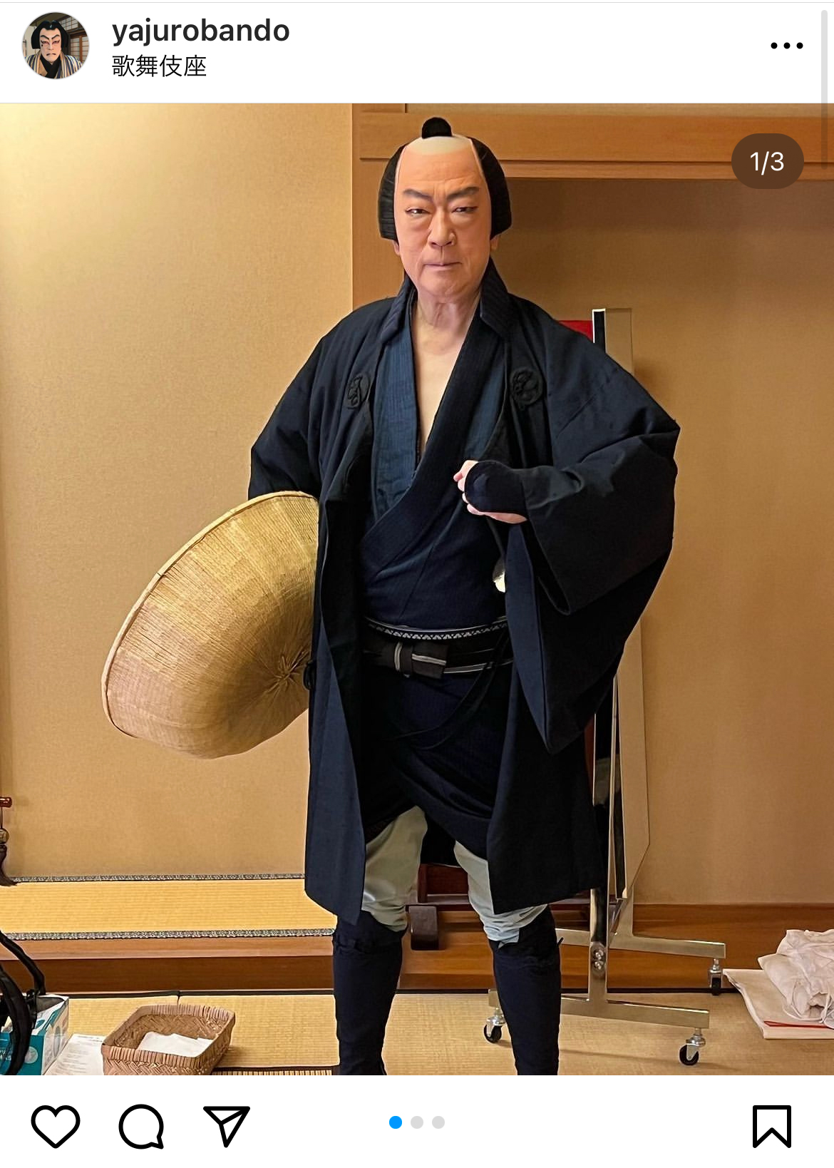 坂東彌十郎のインスタグラムから