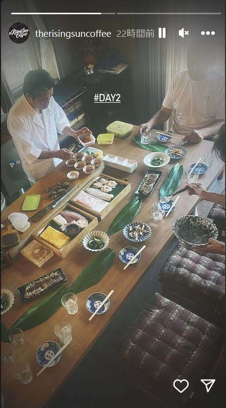 「THE RISING SUN COFFEE」のインスタグラムから