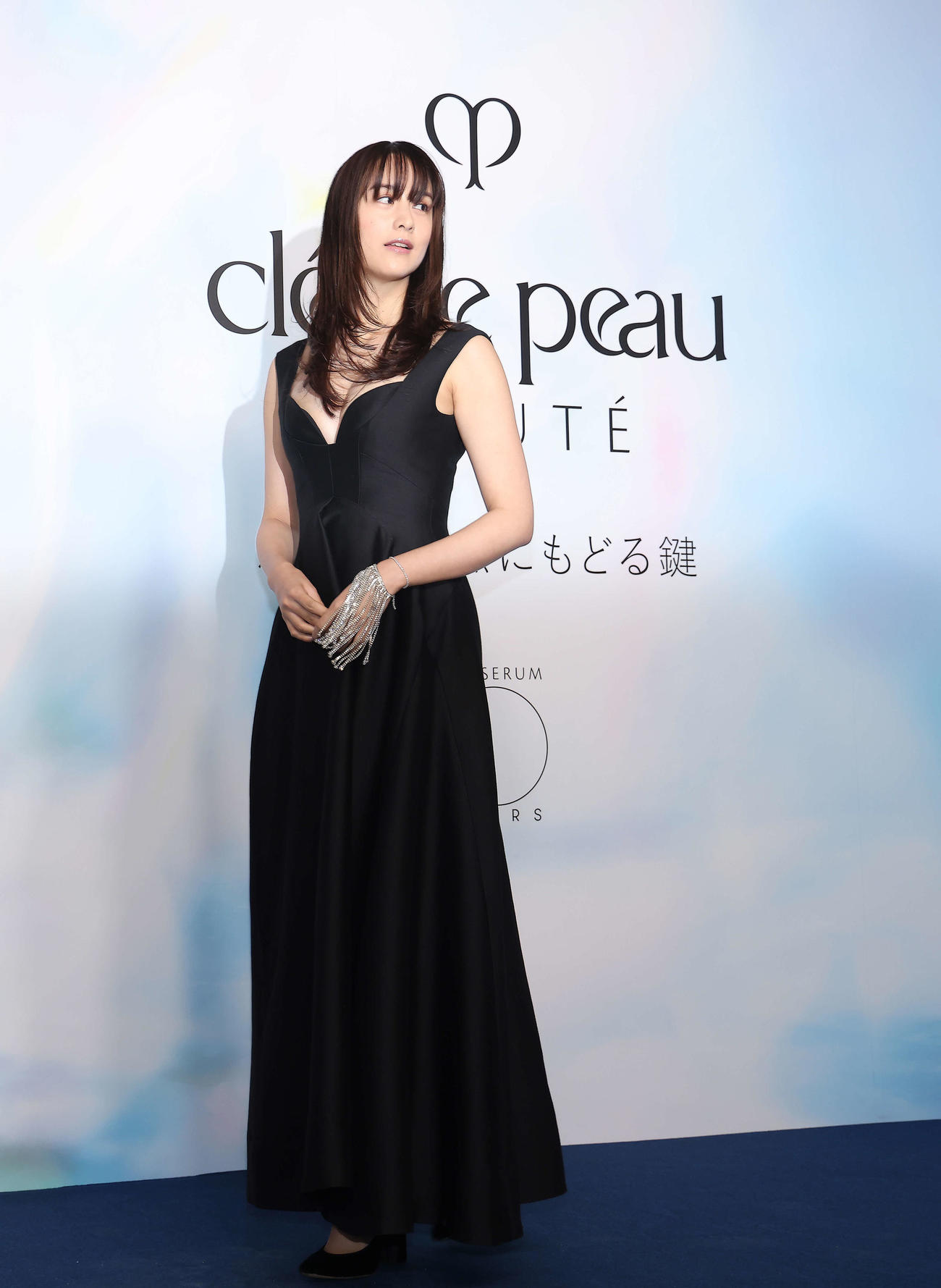 クレ・ド・ポー　ボーテ期間限定POPUPイベント「輝きの原点にもどる鍵」フォトコールに臨む山本美月（撮影・河田真司）