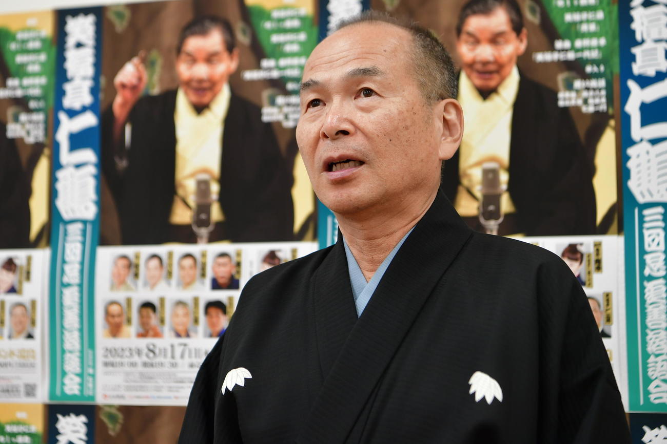 三周忌を迎えた師匠・笑福亭仁鶴さんの思い出を語る笑福亭仁智