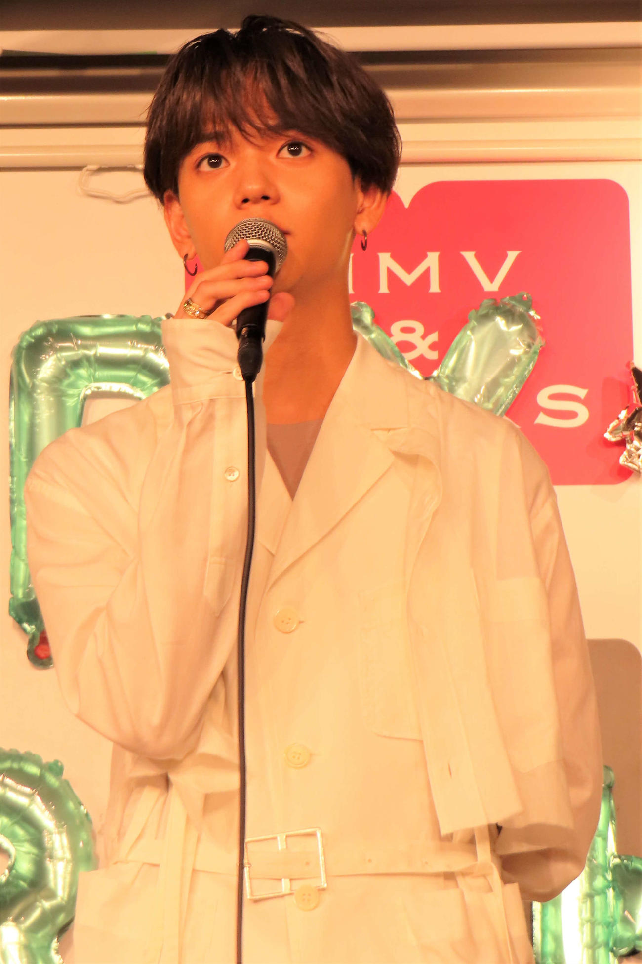 写真集大反響御礼イベントに出席した、FANTASTICSの中島颯太
