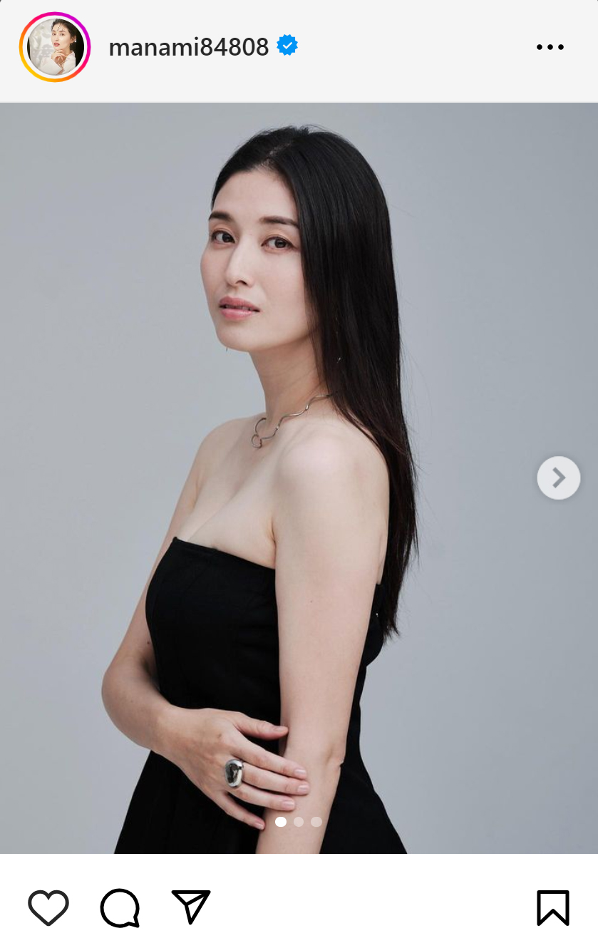橋本マナミのインスタグラムから