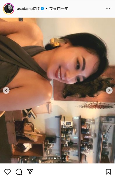 浅田舞のインスタグラムから
