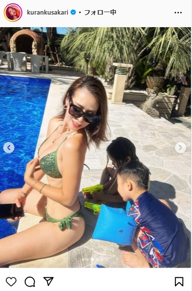 紅蘭のインスタグラムから