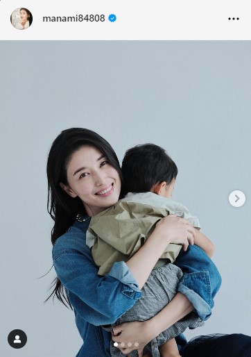 橋本マナミのインスタグラムから