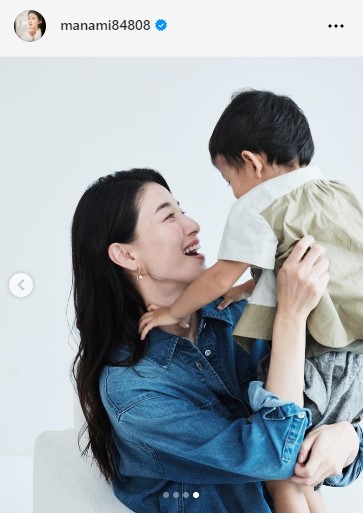 橋本マナミのインスタグラムから