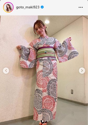 後藤真希のインスタグラムから