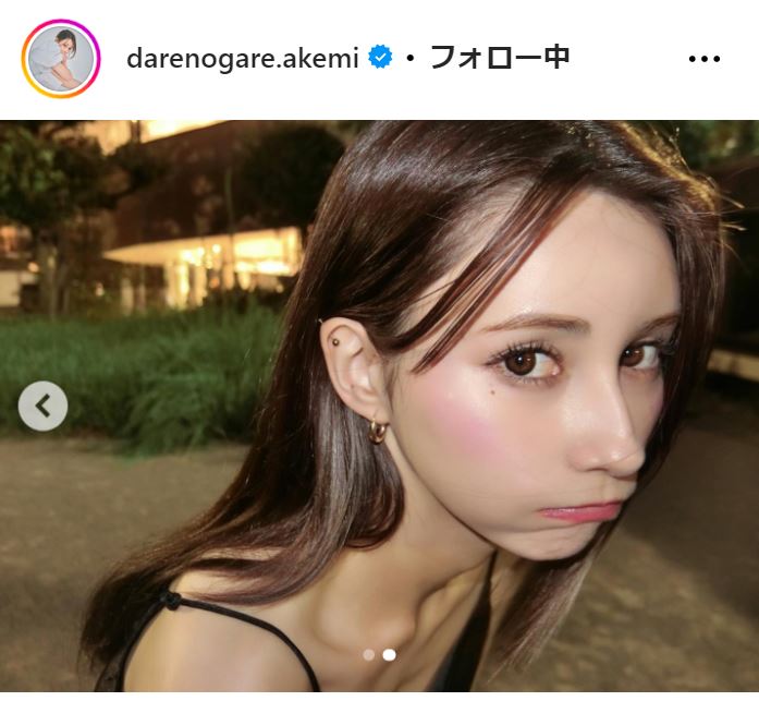 ダレノガレ明美のインスタグラムから