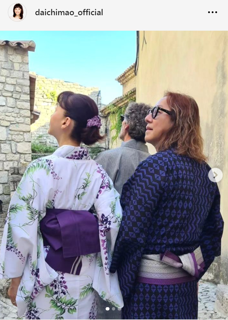 大地真央のインスタグラムから