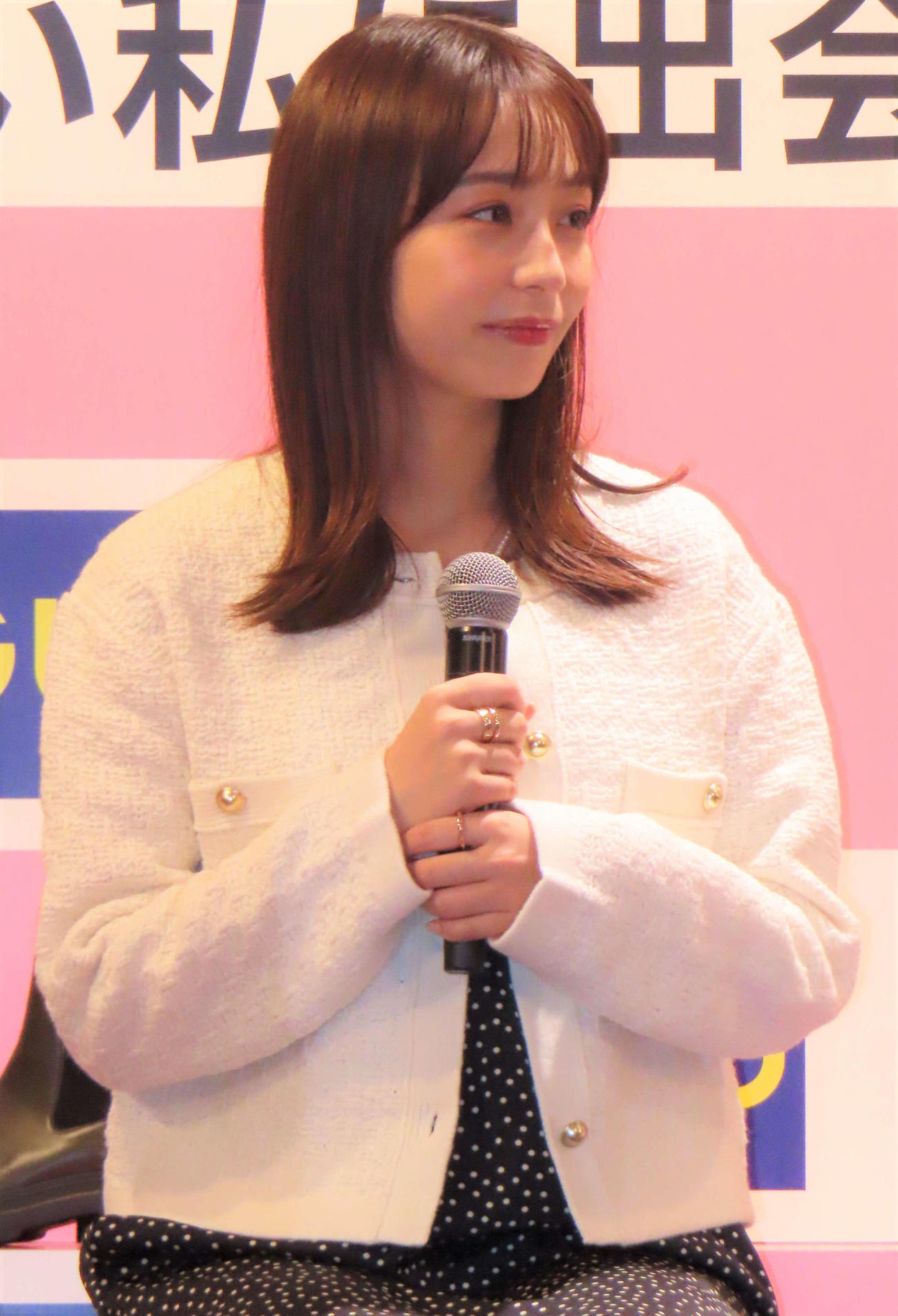 「ジーユー2023秋冬”軽快ブーツ“スペシャルムービー発表会」に出席した宇垣美里