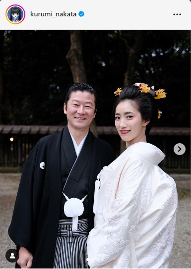 中田クルミのインスタグラムから