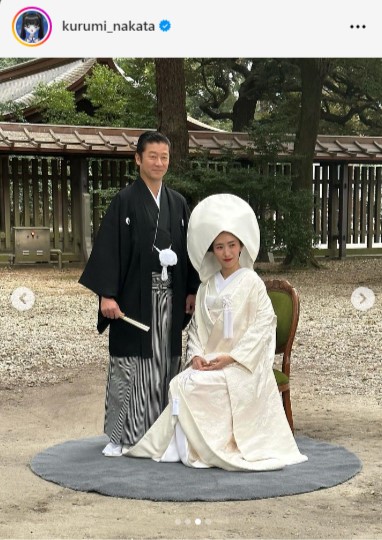 中田クルミのインスタグラムから
