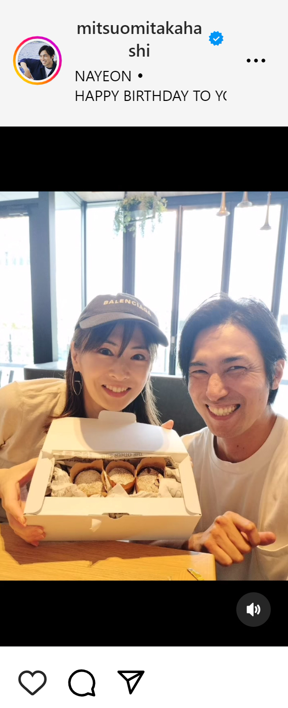 高橋光臣のインスタグラムから