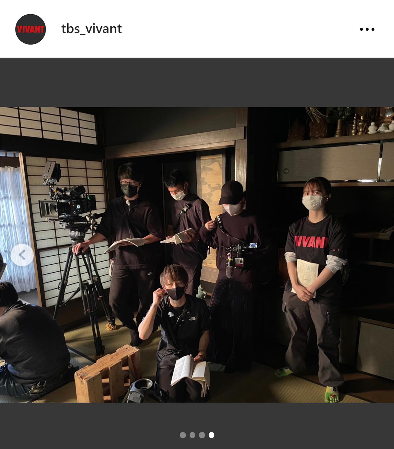 TBS日曜劇場「VIVANT」のインスタグラムから