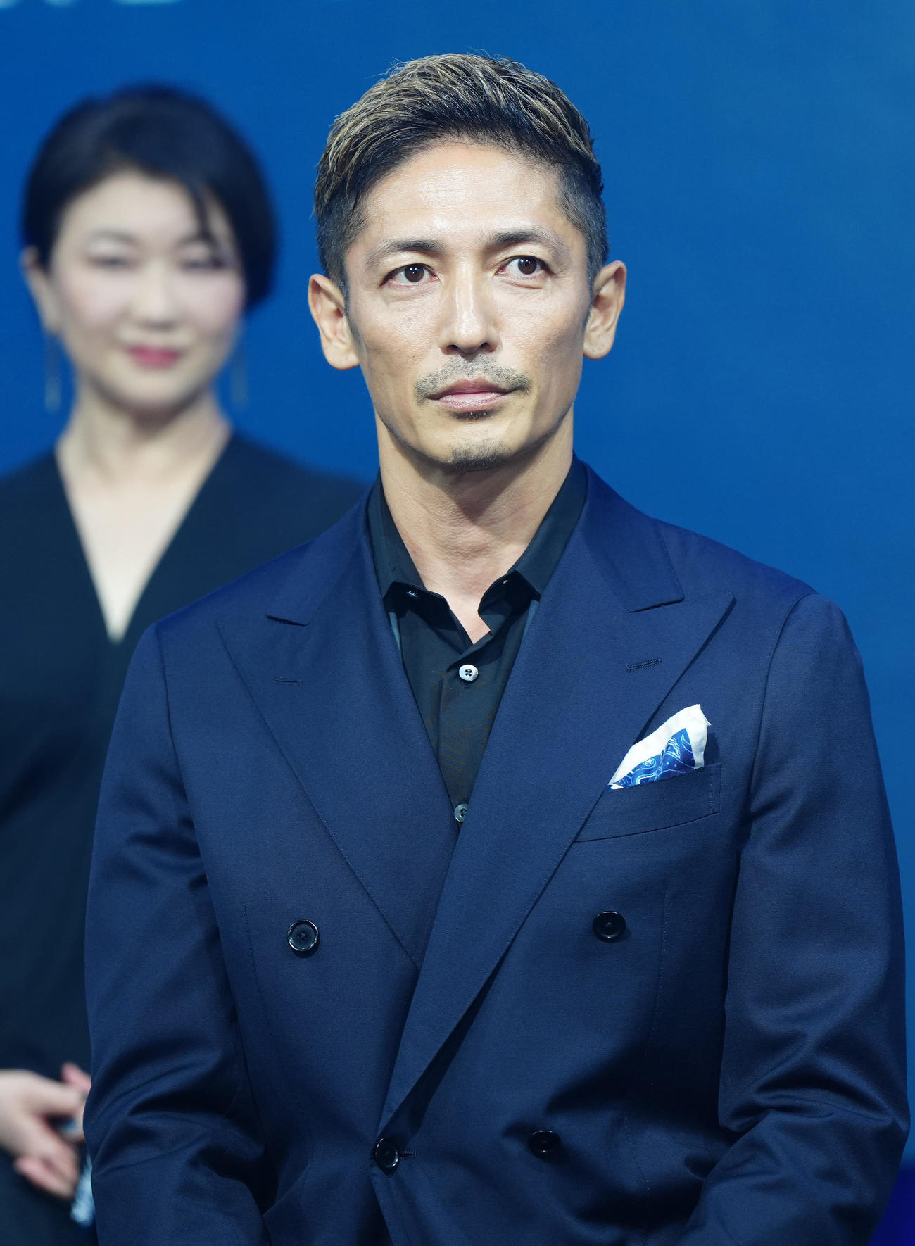 映画「沈黙の艦隊」完成報告会に臨む玉木宏（撮影・江口和貴）