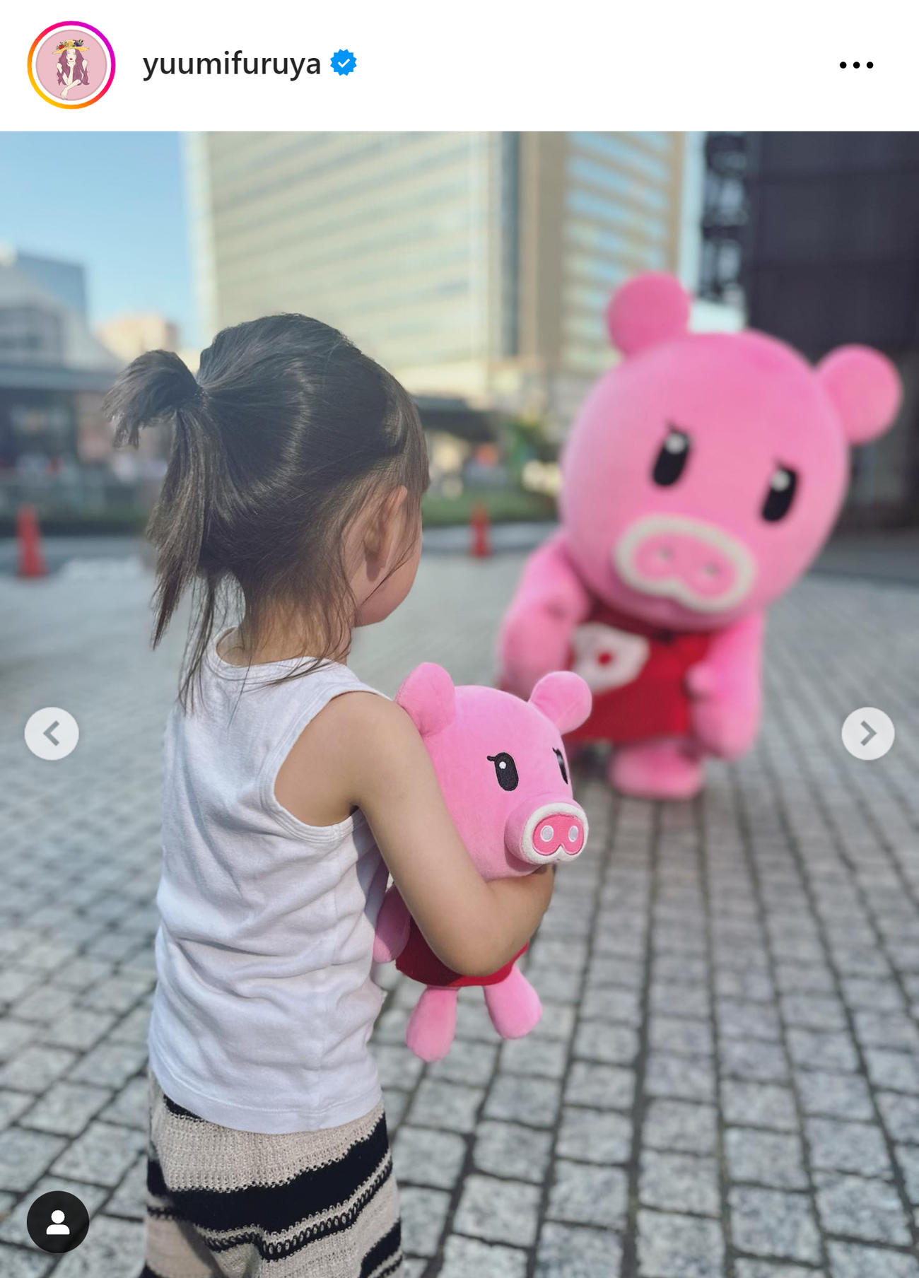 TBS古谷有美アナのインスタグラムから