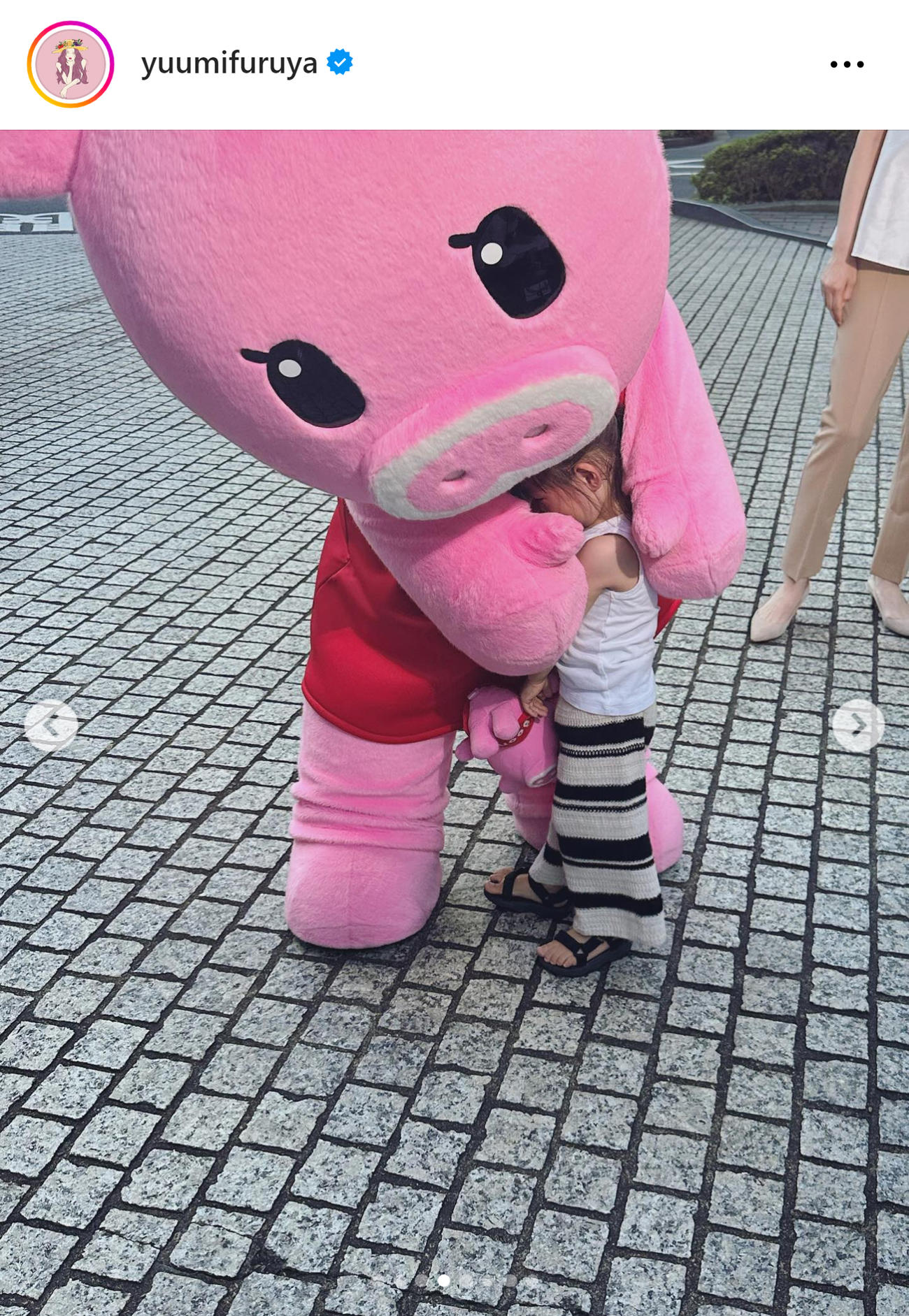 TBS古谷有美アナのインスタグラムから