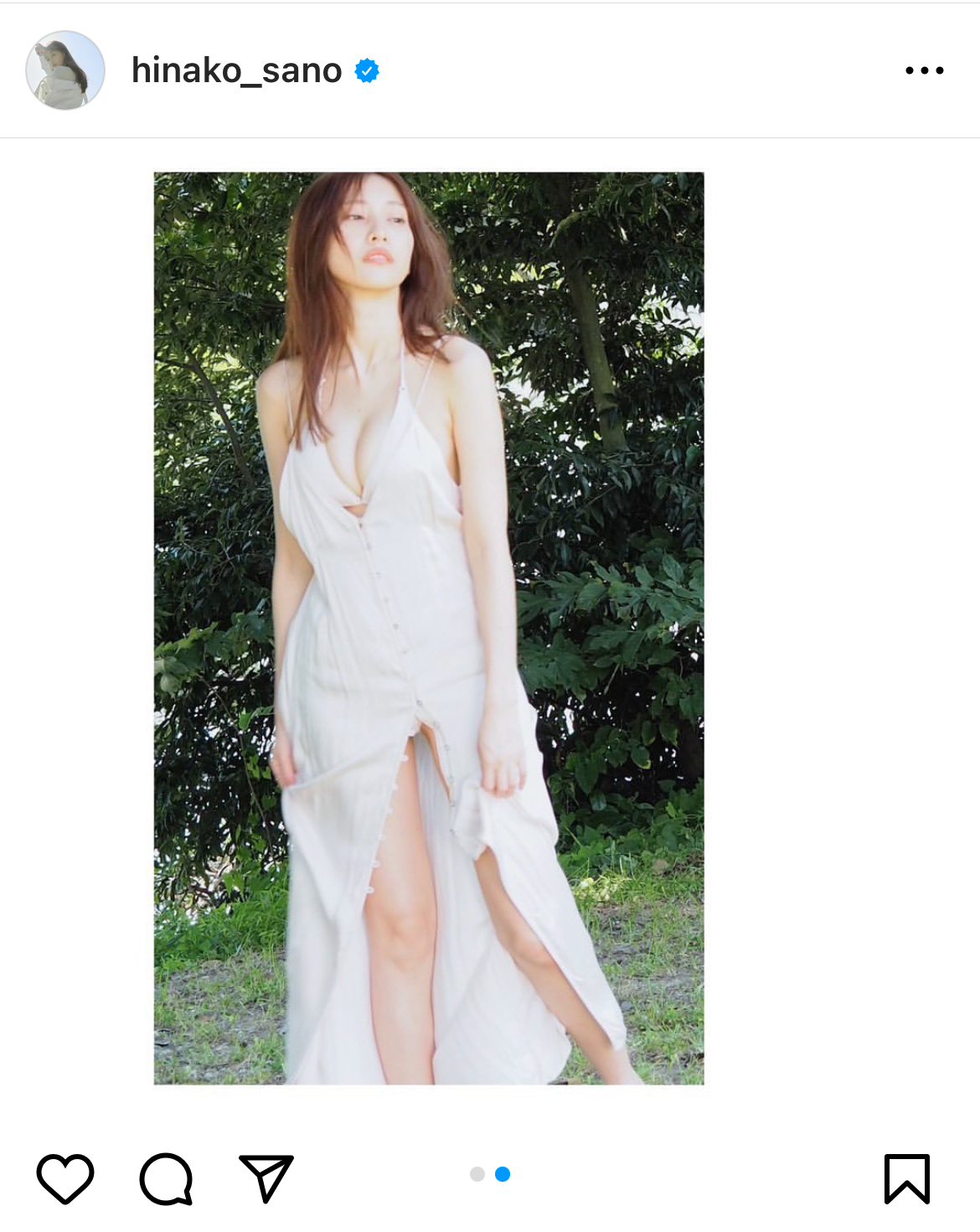 佐野ひなこのインスタグラムから
