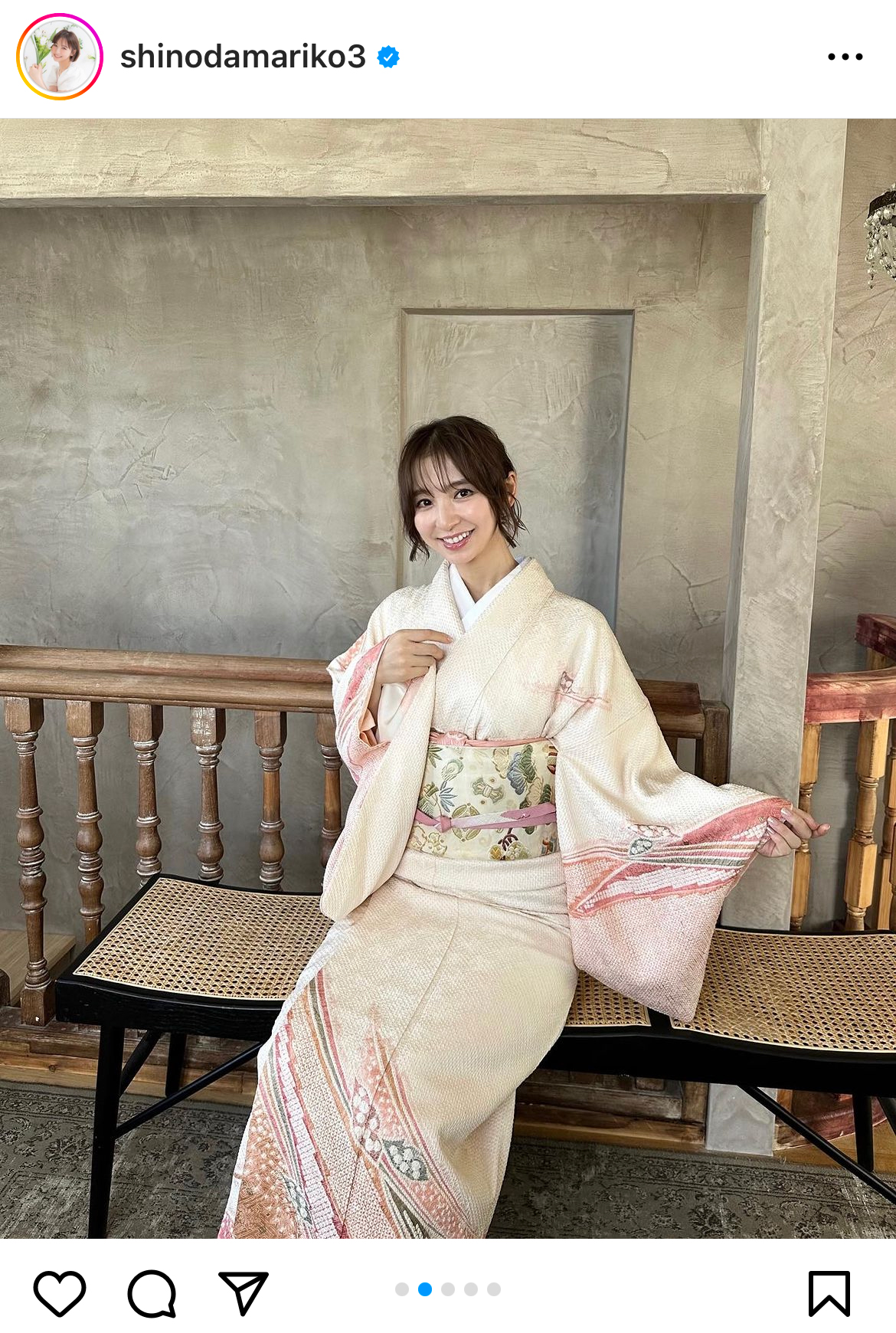 篠田麻里子のインスタグラムから