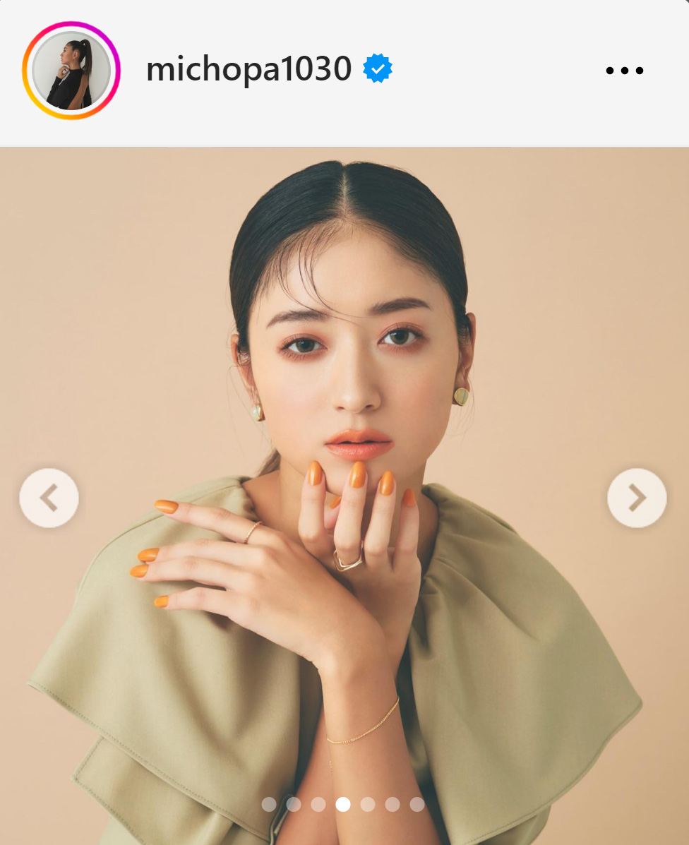 みちょぱのインスタグラムから