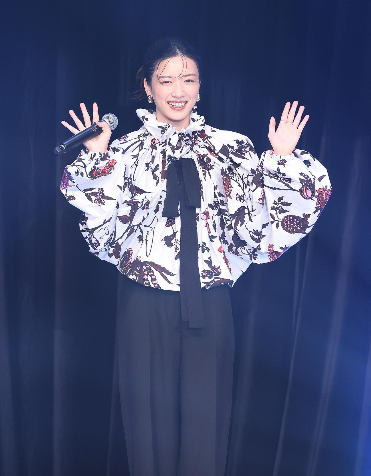 スペシャルゲストで登場した永野芽郁（撮影・足立雅史）