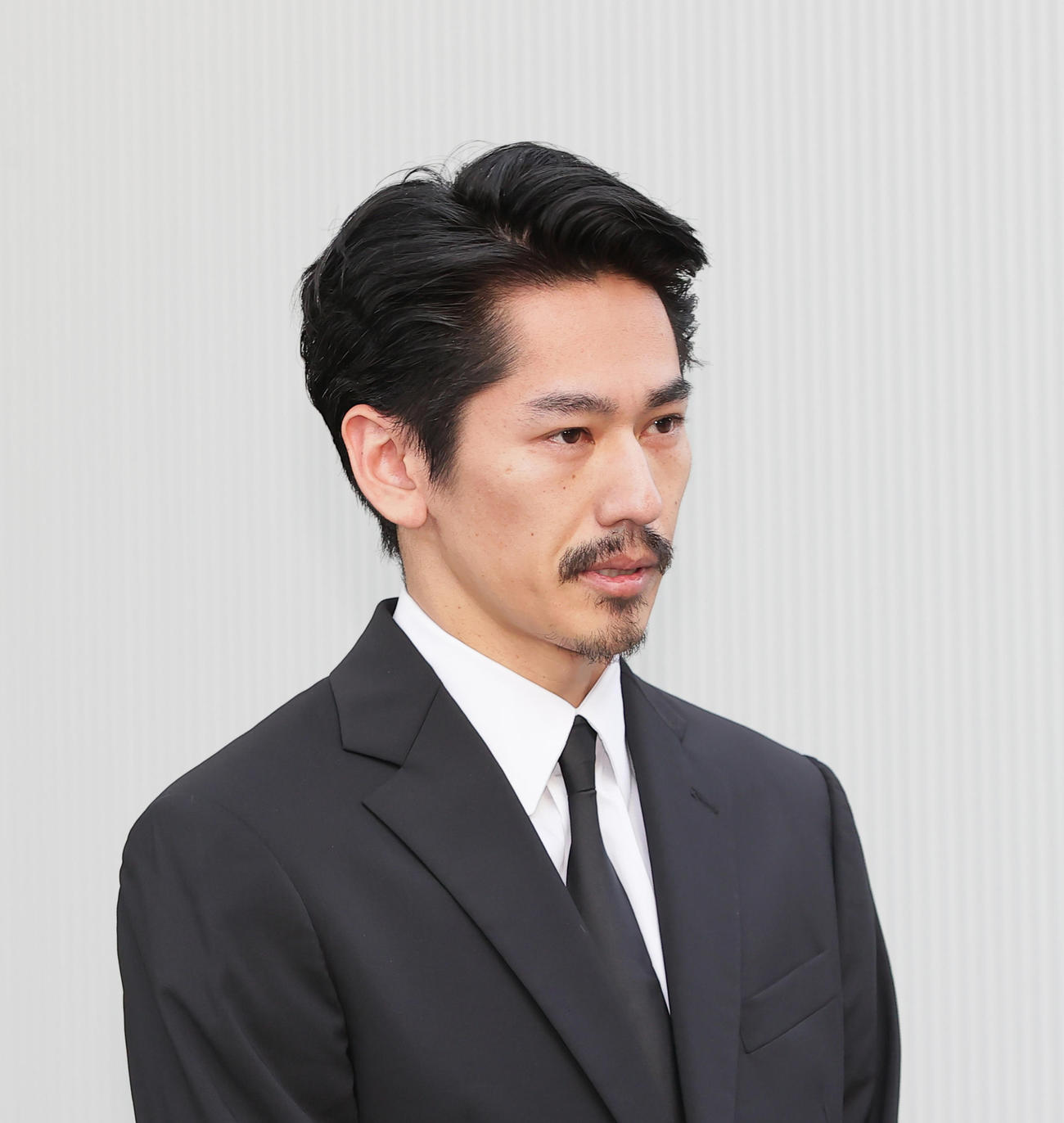 保釈された永山絢斗被告（2023年7月7日撮影）