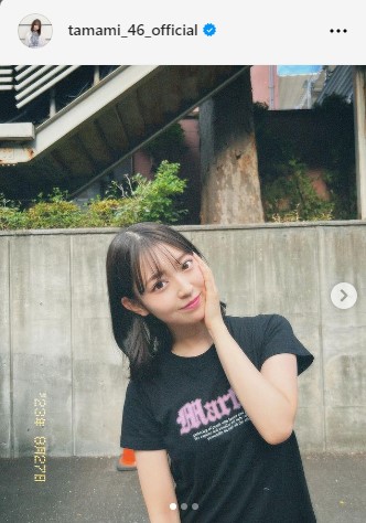乃木坂46阪口珠美のインスタグラムから