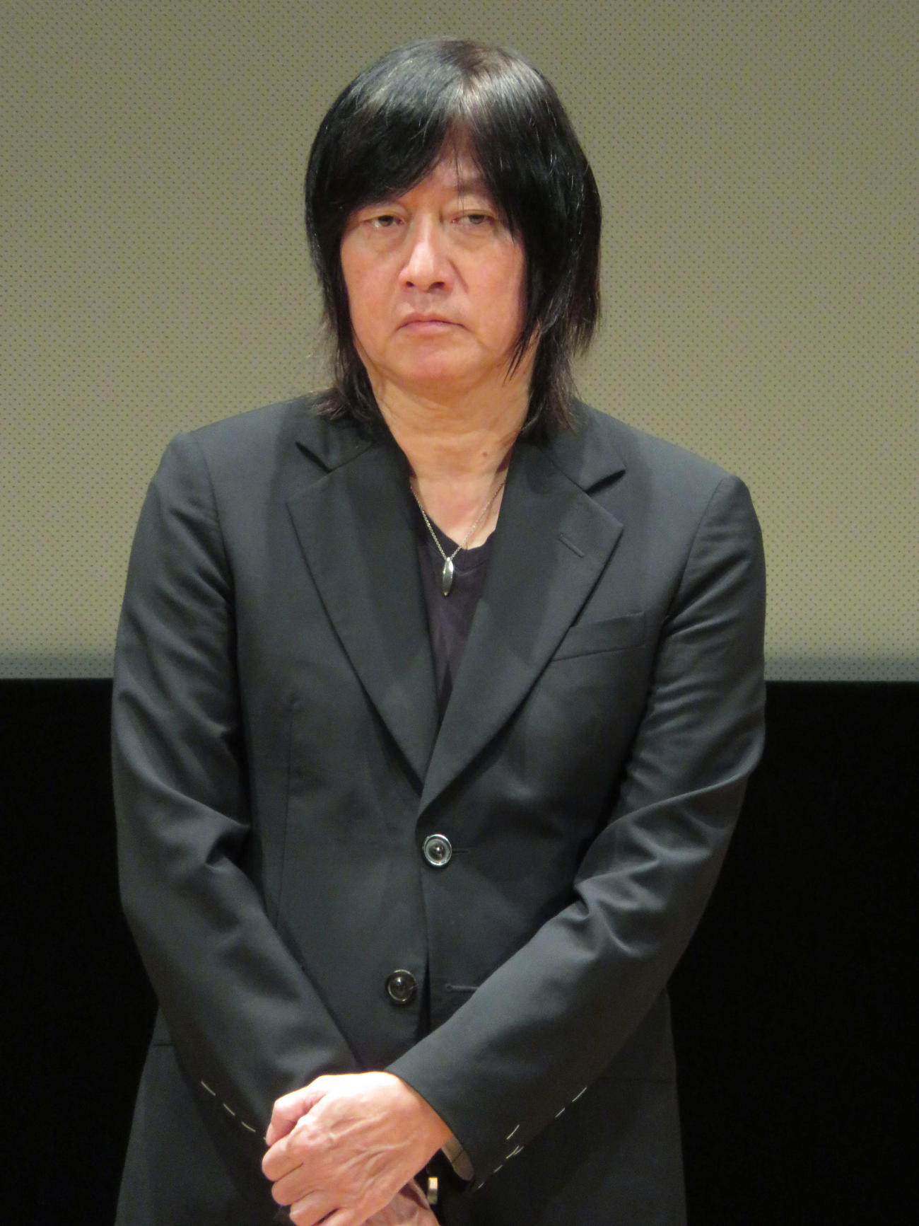 千葉県誕生150周年記念事業「百年後芸術祭」企画発表会に登壇した小林武史氏（撮影・村上幸将）