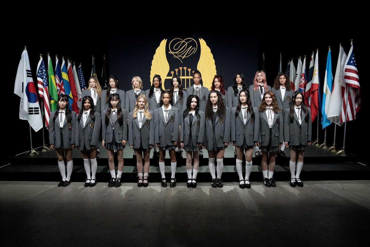 「The Debut：Dream Academy」に参加する練習生（C）HYBExGeffen Records