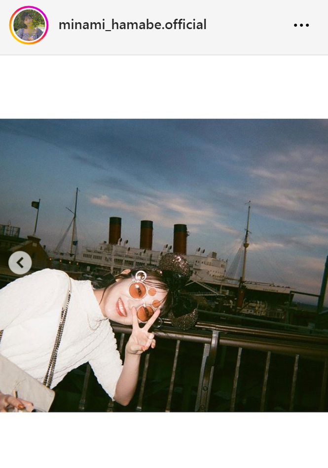 浜辺美波のインスタグラムから
