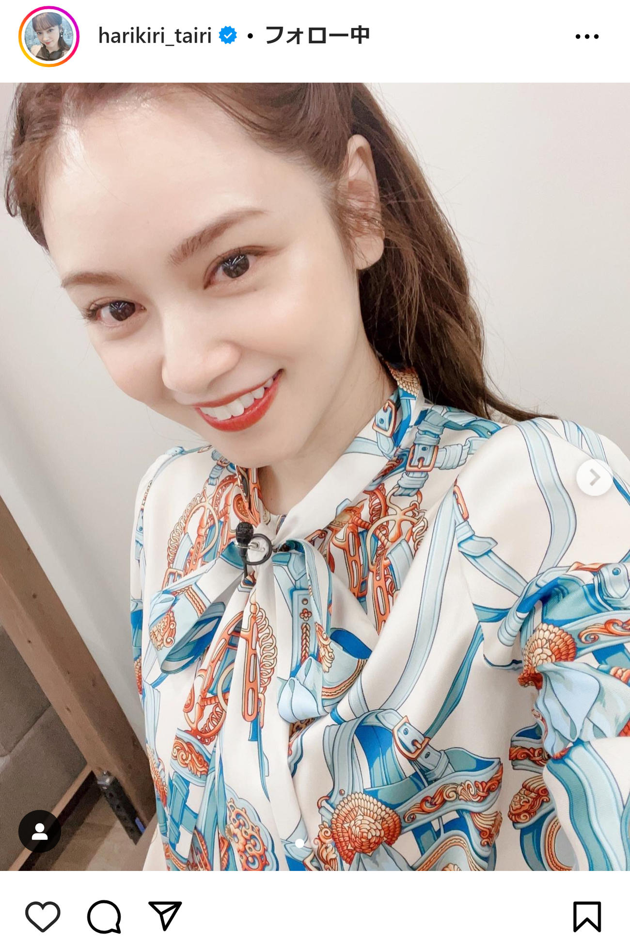 平愛梨のインスタグラムから
