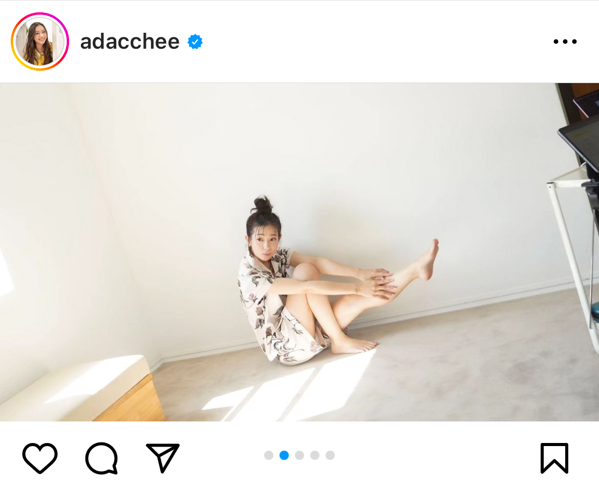 足立梨花のインスタグラムから