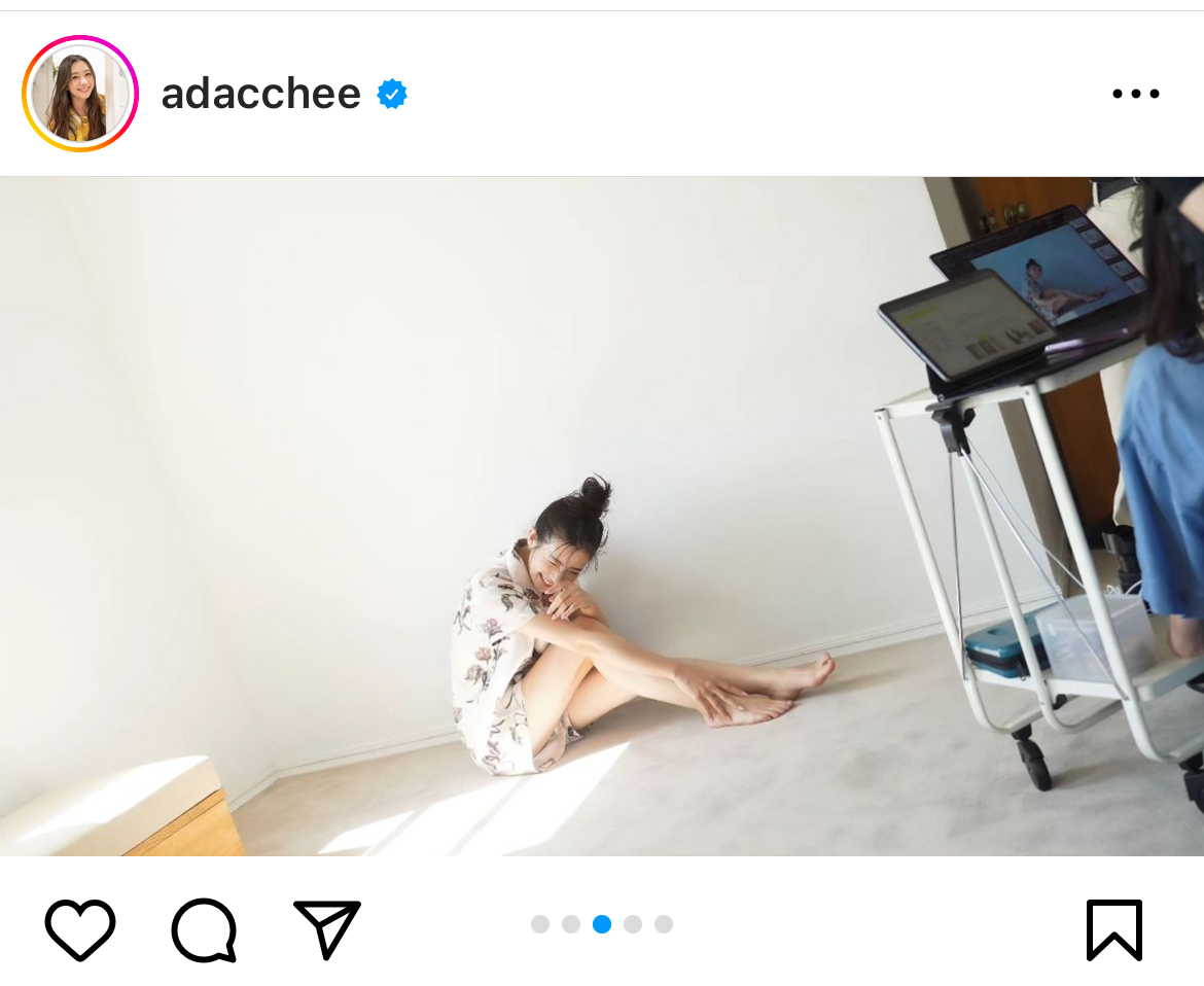 足立梨花のインスタグラムから