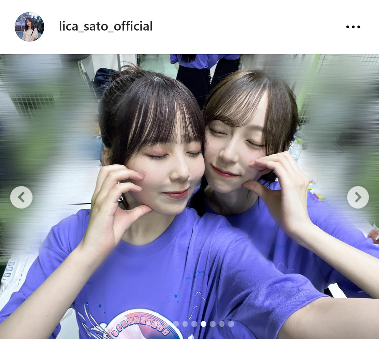 佐藤璃果のインスタグラムから