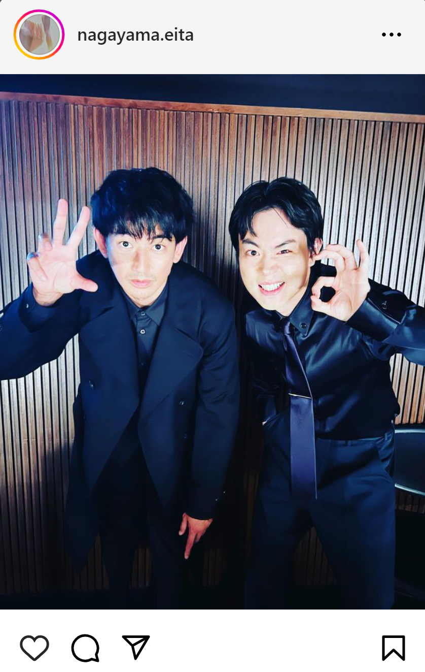 永山瑛太のインスタグラムから