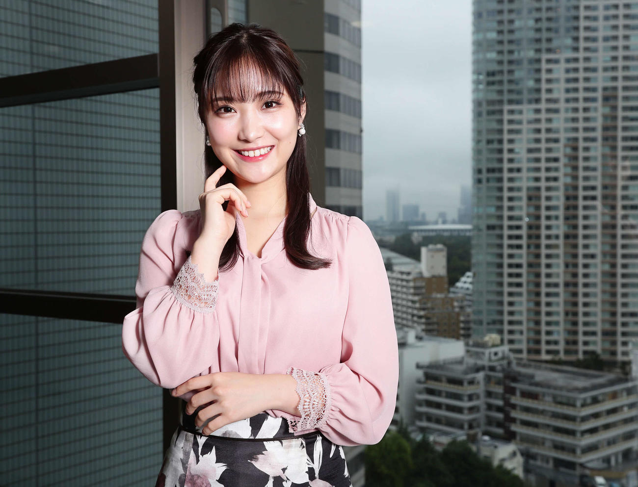 TBS野村彩也子アナウンサー（20年10月撮影）