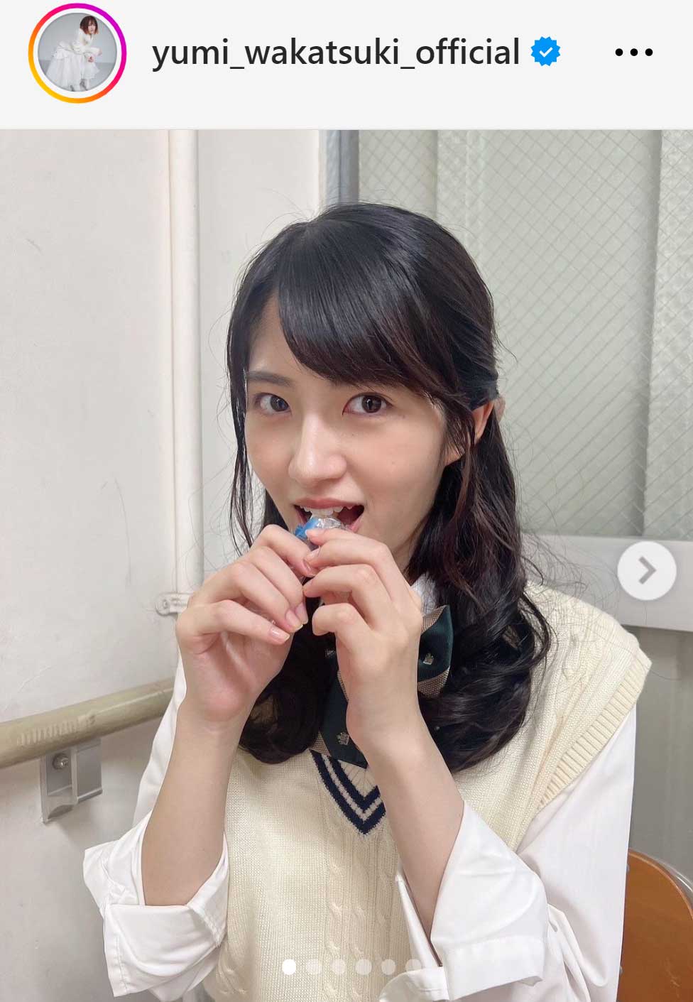 若月佑美のインスタグラムから
