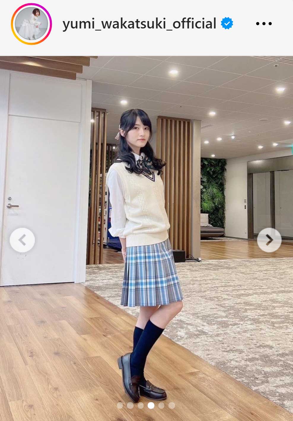 若月佑美のインスタグラムから