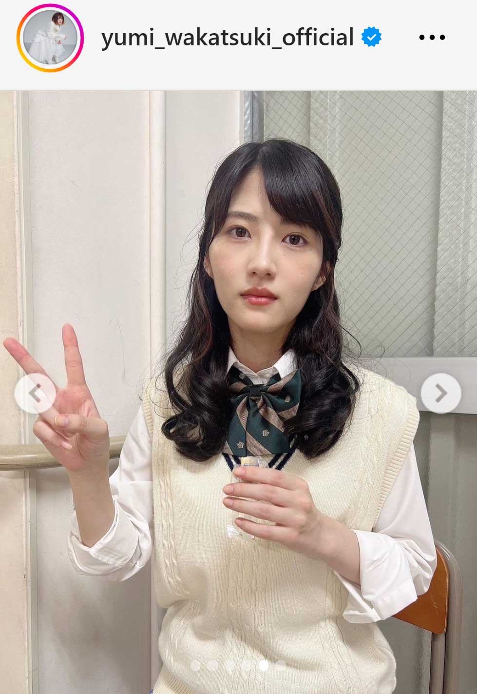 若月佑美のインスタグラムから