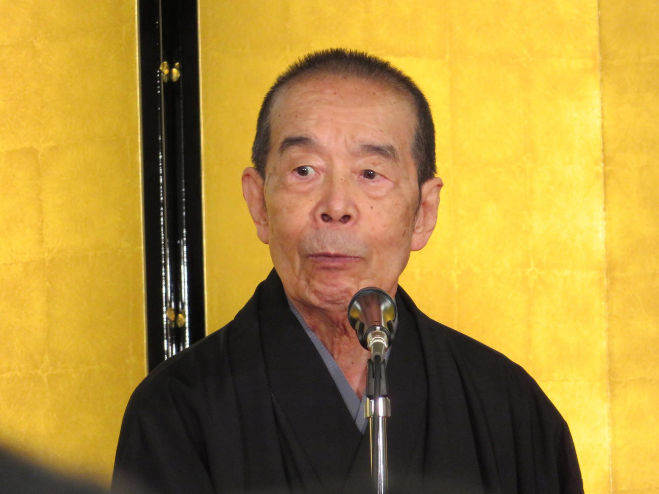林家木りんの真打ち披露パーティーに駆けつけた師匠の林家木久扇