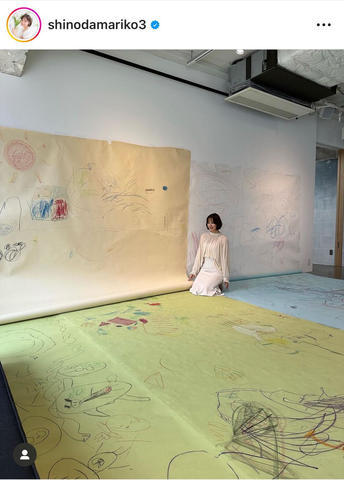 「夏の思い出」を投稿した篠田麻里子（篠田麻里子のインスタグラムから）