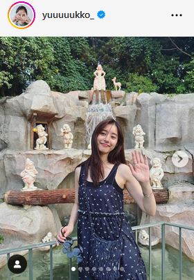 新木優子のインスタグラムから