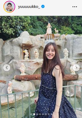 新木優子のインスタグラムから