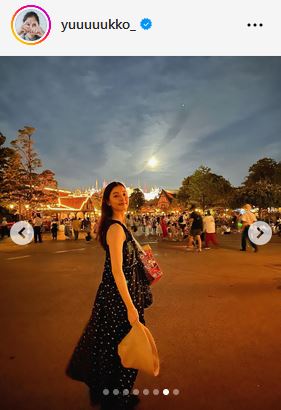 新木優子のインスタグラムから
